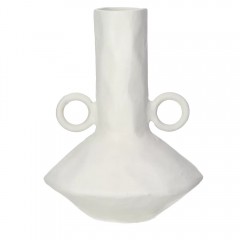 VASE LOU ALU WHITE 29 